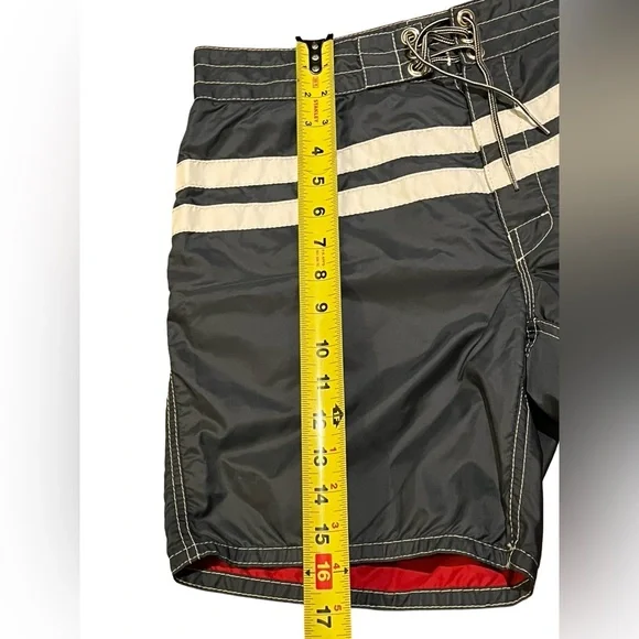 Birdwell Black and White Board Shorts - Picture 4 of 8